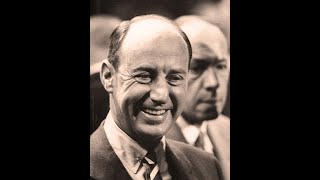 Adlai Stevenson end of an era July 18 1965 clip [upl. by Beuthel179]