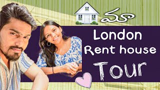 London లో మా house tour  Telugu couple  Itlu Sravani  UK  London [upl. by Leirraj294]