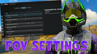 The BEST WARZONE 3 FOV SETTINGS on CONSOLE 🔥 XBOXPS4PS5 [upl. by Susanna393]