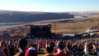 The Gorge Amphitheater  Cresting the Hill [upl. by Spitzer]