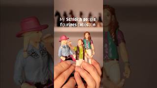 MY SCHLEICH PEOPLE FIGURINES COLLECTION 👩🏼‍🤝‍👨🏻schleich modelhorse breyer [upl. by Lucita]