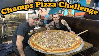 The Controversial and Impossible Champs 36quot Pizza Challenge With Molly Schuyler [upl. by Aihsoek407]