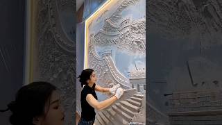 mural art wallartdecor wallart [upl. by Yelwar]