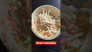 Simple Coleslaw Recipe BBQ Sidedish [upl. by Peterman858]