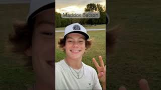 Maddox Batson🙌🏻💖 music countrymusic singersongwriter song [upl. by Anihsat]