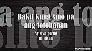 Kasalanan bang mahalin ka ng lubusan MEN OPPOSE Lyrics Full ᴴᴰ [upl. by Nnahoj]