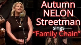 In the wake of family tragedy Autumn Nelon Clark sings quotFamily Chainquot at Nelons Memorial Service [upl. by Adieren]