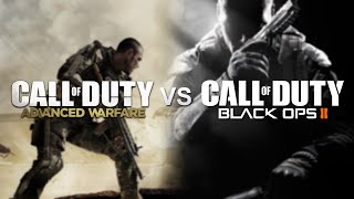 Advanced Warfare vs Black Ops 2 Competitive Analysis [upl. by Guimond377]