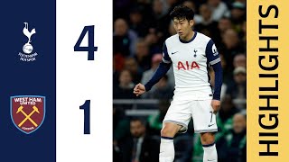 Son Heungmin goal Tottenham vs West Ham 41  Highlights and Goals  English Premier League 202425 [upl. by Ansley]