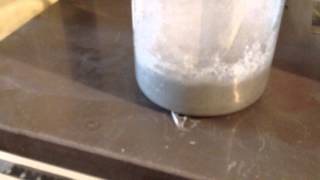 Creating aluminium triethoxide from galliumaluminium amalgam [upl. by Strohben627]