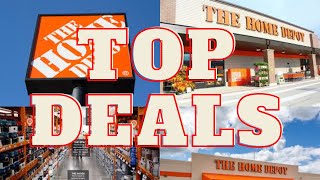 HOME DEPOT  TOP DEALS  TOOLS  LIGHTS  PAINTS  LUMBER  AND A LOT MORE [upl. by Ranna724]