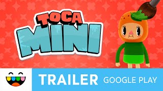 Get Creative  Toca Mini  Google Play Trailer  TocaBoca [upl. by Richia]