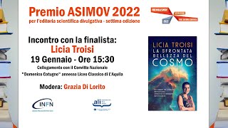 Premio ASIMOV 2022  Incontro con Licia Troisi [upl. by Grados]