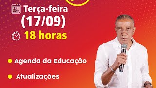 AGENDA DA EDUCAÇÃO  ATUALIZAÇÕES [upl. by Tunnell]