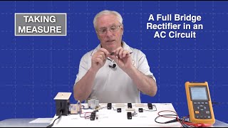 A Full Bridge Rectifier in an AC Circuit [upl. by Atilam146]