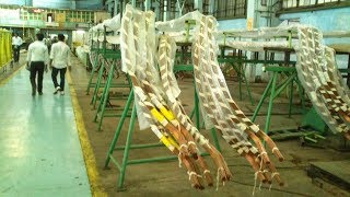 Manufacturing Process of Stator Winding Bars BHEL Haridwar [upl. by Pape209]