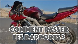 COMMENT PASSER LES VITESSES À MOTO  🏍 [upl. by Eiliab334]