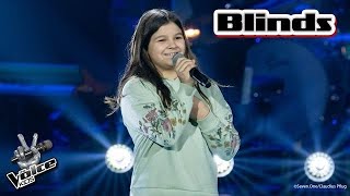 The Greatest Showman Cast  quotA Million Dreamsquot Rosa  Blinds  The Voice Kids 2024 [upl. by Shandie]