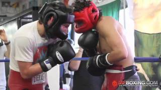 Julio Cesar Chavez Jr Vs Brother Omar Chavez Sparring 52311 [upl. by Lucille934]