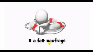 French pronunciation  il a fait naufrage [upl. by Chabot99]