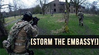 OPERATION ANZIO  STORM THE EMBASSY PART 1 [upl. by Auahsoj644]