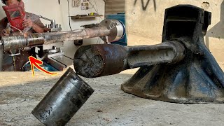 Effective process  How Nimble Mechanic Repaired Emergency A Broken Suspension Trunnion Shaft… [upl. by Kliment448]