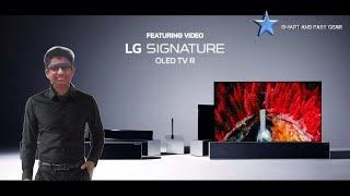 UNBELIEVABLE  A Rollable TV  LG SIGNATURE OLED TV R  English  HANNIEL VINU [upl. by Eivets]