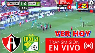 Atlas vs León En Vivo Donde Ver A QUE HORA JUEGA ATLAS VS LEON EN VIVO PARTIDO Jornada 7 TUDN [upl. by Anrahs]