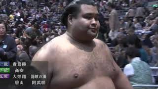 Tochinoshin vs Takayasu  Kyushu 2018  Day 12 [upl. by Nawrocki]