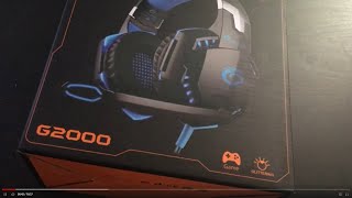 Unboxing VersionTECH G2000 gaming headset [upl. by Saint]