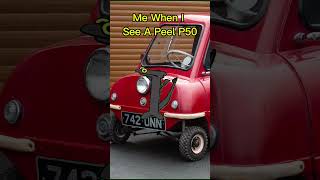 Peel P50 moment car automobile peelp50 fyp [upl. by Susann]