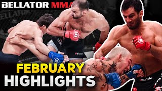 Top Fight Highlights February 2022  Bellator MMA [upl. by Raffo]