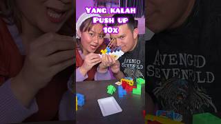 YANG KALAH PUSH UP 🌟 game tetris mainan review boardgame seru [upl. by Perkoff1]