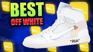 Best 11 Jordan 1 quotOff White Whitequot Review  DHGate Jordan 1 Review [upl. by Nevet]