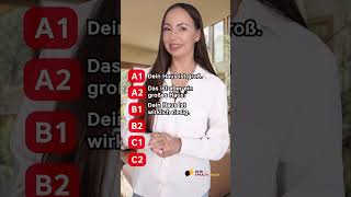 ALLTAGSDEUTSCH Deutsch lernen  A1 A2 B1 B2 C1 C2  Wortschatz  learn German shorts deutsch [upl. by Brendan]