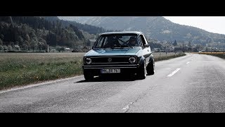 One day at Wörthersee 2018 with a 360 PS Golf 1  II 4k [upl. by Anaul210]