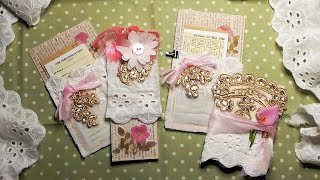 Making Floral Vintage Style Ephemera with Beebeecraft [upl. by Ikkin]