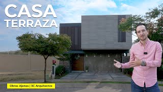 CASA TERRAZA No Imaginas LO AMPLIA y ABIERTA QUE ES  Obras Ajenas  3C Arquitectos [upl. by Graham]