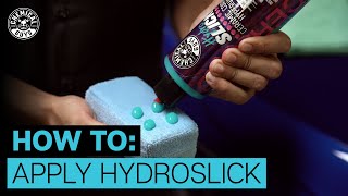 How To Apply HydroSlick Ceramic Coating Hyperwax  Chemical Guys [upl. by Chrisman]