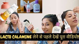 LACTO CALAMINE PRODUCTS REVIEW AND DEMO  lacto calamine Anti Blemish cream [upl. by Anivlek]