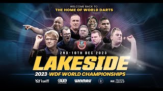 WDF World Darts Championship Live Session 7 [upl. by Grantland]