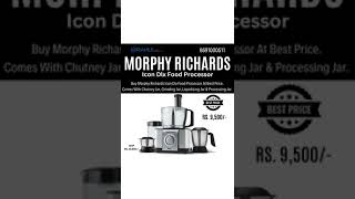 MORPHY RICHARDS FOOD PROCESSOR  RS 9 500ytshortsvideo yt shorts reels shorts ytshorts [upl. by Llerehc923]