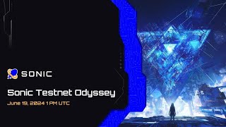 Sonic TestNet Odyssey Is Live  Never Miss Strong Solana Projects [upl. by Allcot]