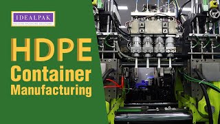 HDPE Bottle Manufacturing Process [upl. by Iramo]