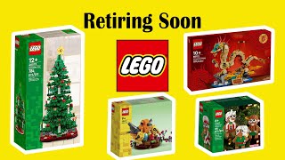 All Lego Seasonal Sets Retiring in 2024 [upl. by Cohn]