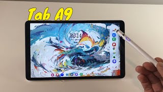 Samsung Galaxy Tab A9  Top 16 Powerful Features [upl. by Levins]