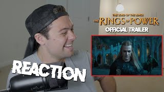 The Lord of The Rings The Rings of Power  Official Teaser Trailer REACTION  Prime Video [upl. by Huber720]