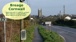 Surveying and mapping Breage Cornwall [upl. by Thar]