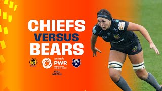 Exeter Chiefs v Bristol Bears Full Match  Allianz Premiership Womens Rugby 2324 [upl. by Vary]