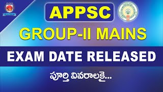 APPSC GROUP2 MAINS EXAM DATE RELEASED shyaminstitute [upl. by Beale196]